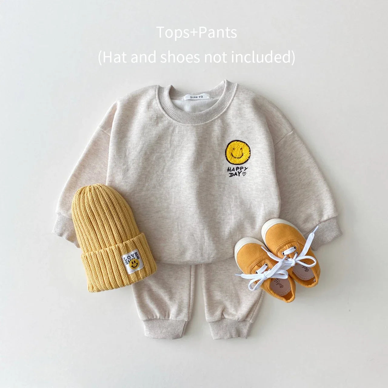 Cotton tracksuit set 2 pcs sweatshirt and trousers for children Multivariant-6